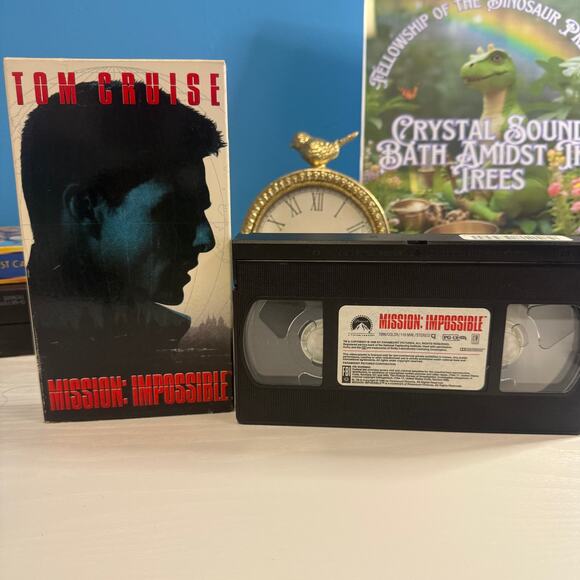 Mission: Impossible VHS | 1996 Tom Cruise Spy Thriller Vintage Tape - Picture 3 of 3